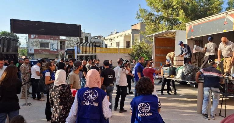 إنطلاق المرحلة الأولى من خطة الحكومة لعودة النازحين عبر مركز المصنع