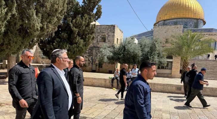 بن غفير اقتحم الأقصى... وإجراءات مشدّدة بالقدس
حماس: إمعان في العدوان الممتد على شعبنا