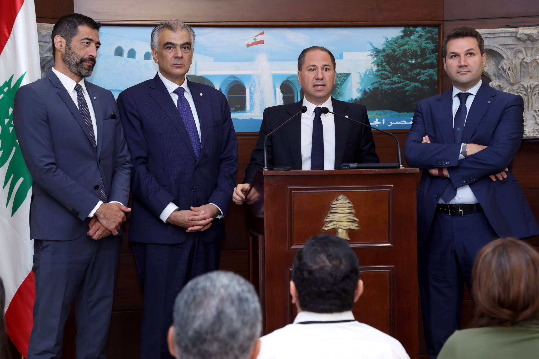 سامي الجميل من بعبدا: فخورون بجرأة الرئيسين عون وسلام