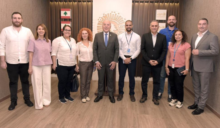 وفد من برنامج الأغذية العالمي زار

غرفة طرابلس الكبرى في إطار التعاون التنموي