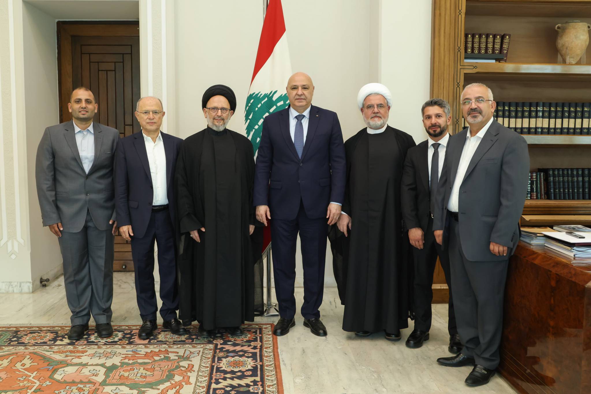 رئيس الجمهوريّة عرض التطوّرات مع زوّاره
