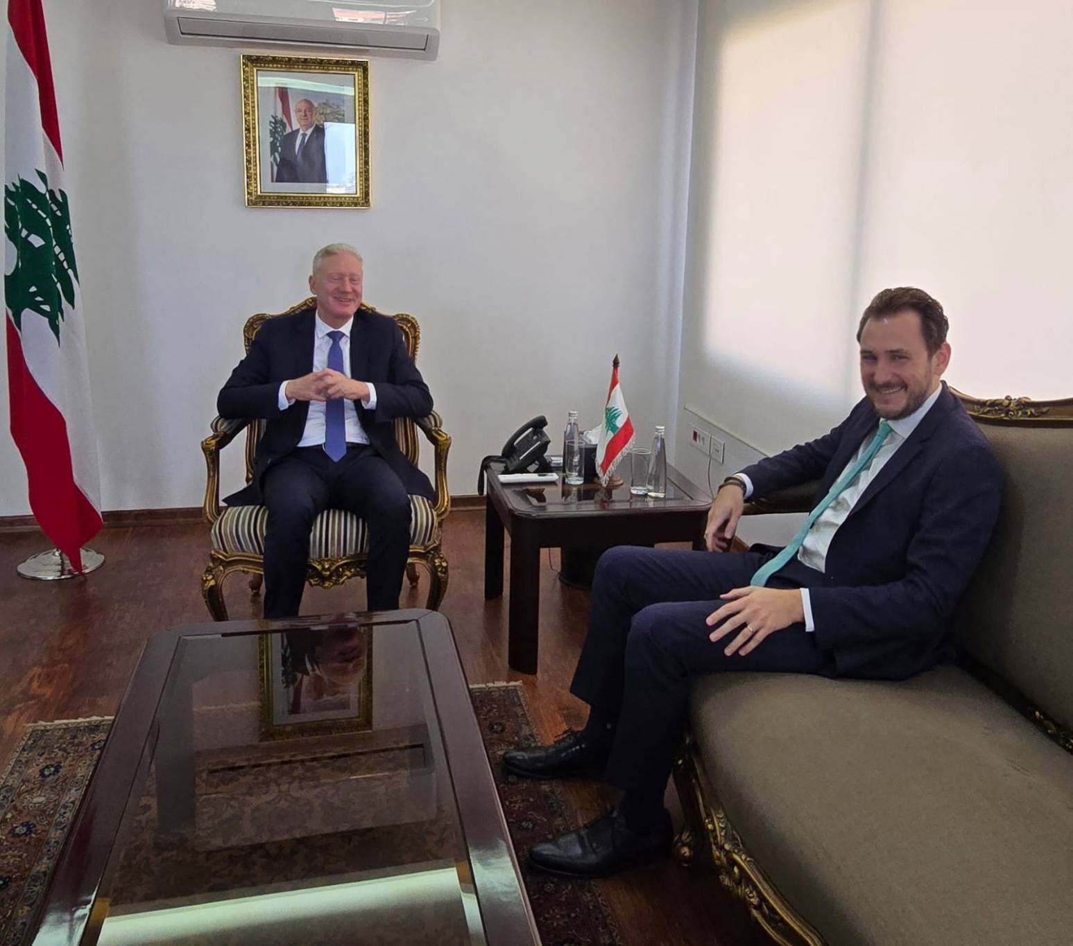 رجّي بحث مع القائم بالأعمال الفرنسي
دعم لبنان والتمديد "لليونيفيل"