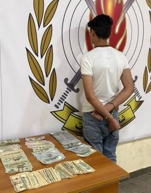 توقيف قاصر سرق مبلغاً مالياً
من مكان عمله قبيل مغادرته إلى سوريا