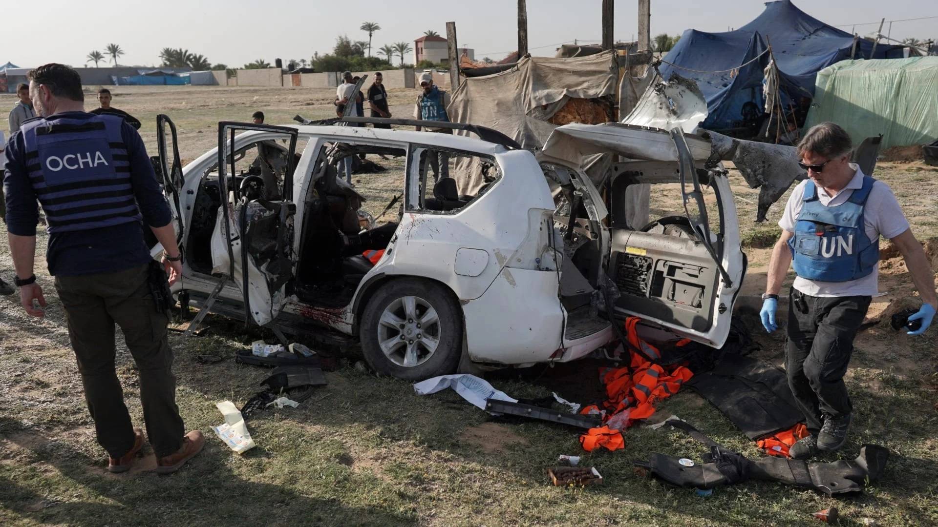 الأمم المتحدة: 383 عامل إغاثة قتلوا في عام 2024... ونصفهم في غزة!