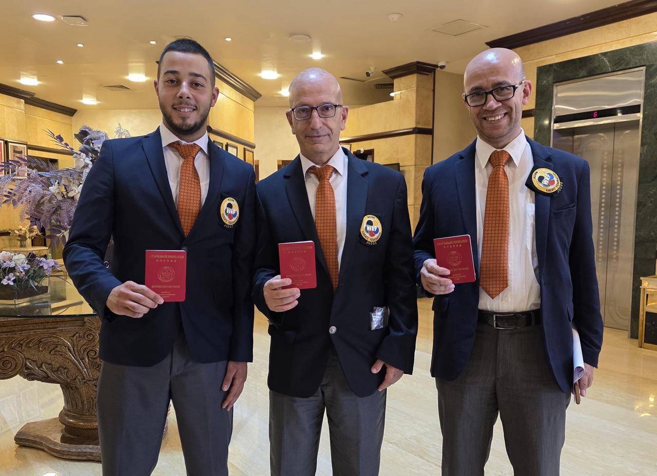 كاراتيه: الحكّام علايلي وعون وسويدان
نجحوا في امتحانات ترقية بالأردن