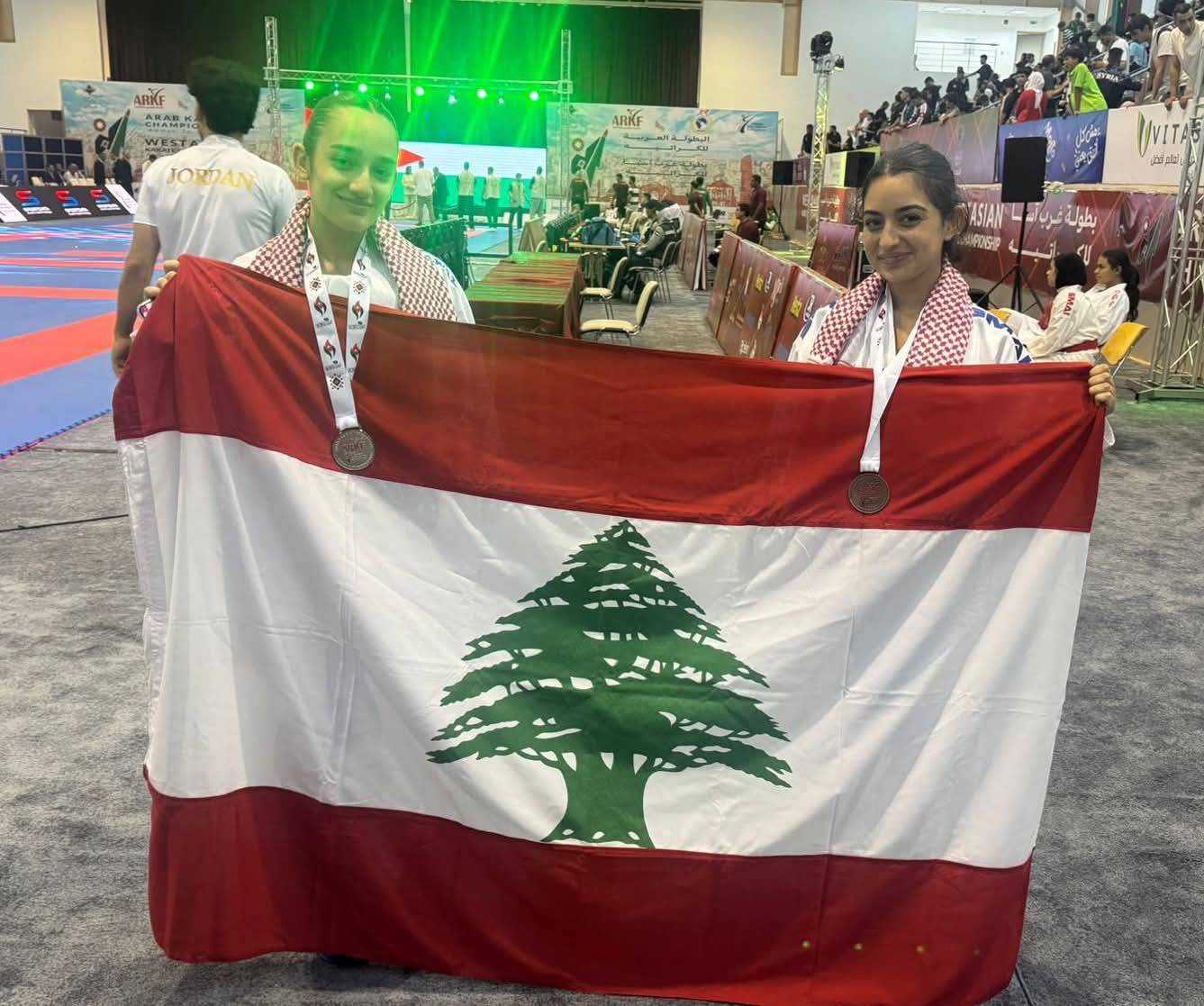 كاراتيه... ميدالية فضية وبرونزية للبنان
في اليوم الأول من بطولة العرب