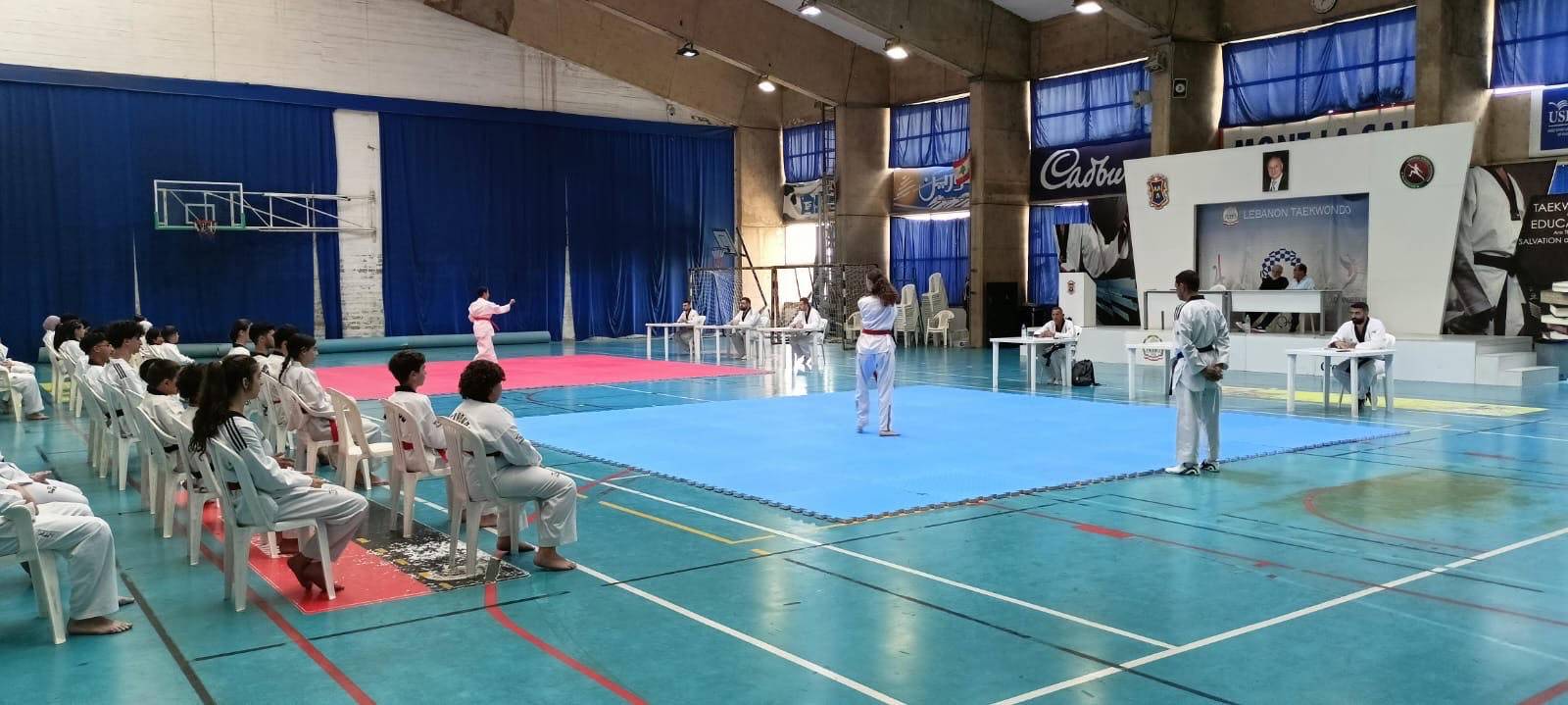 امتحان ترقية في اتحاد التايكواندو