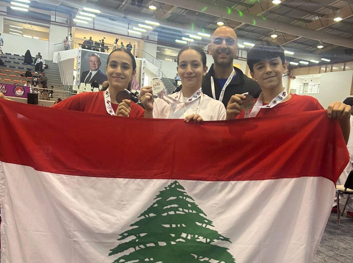 كاراتيه... 6 ميداليات ملونّة للبنان في البطولة العربية