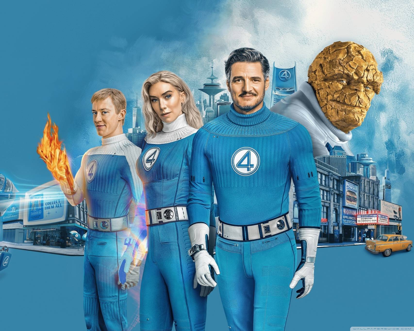 فيلم The Fantastic Four يكسر حاجز النصف مليار دولار خلال شهر واحد