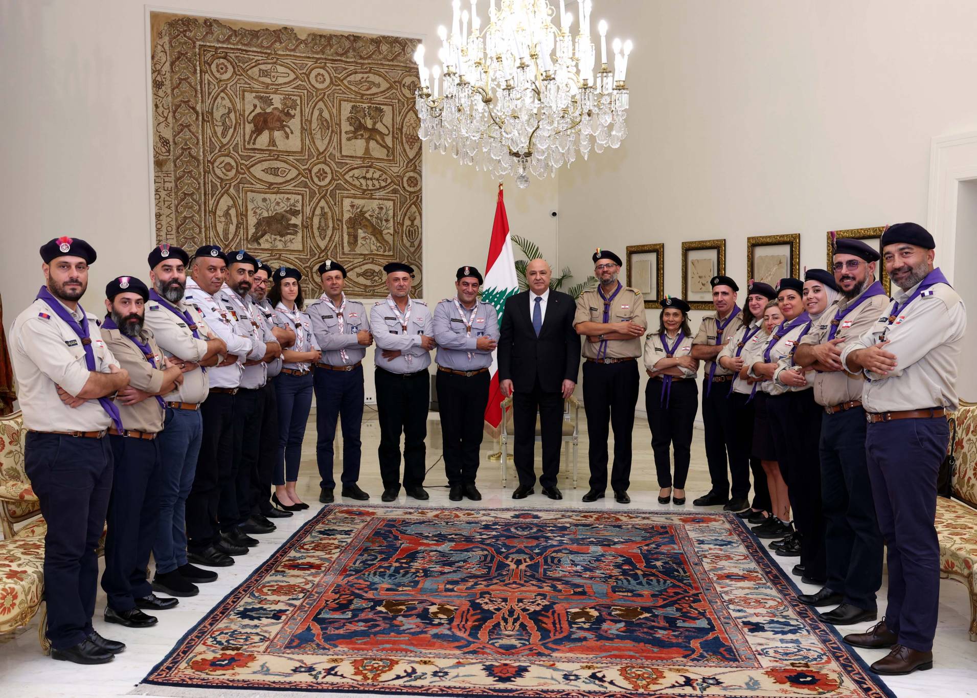 رئيس الجمهوريّة: وحدتنا حمايتنا ولرجال الدين دور بتغذية
الخطاب الوطني لمواجهة اللاعبين على الوتر الطائفي لمصالحهم
