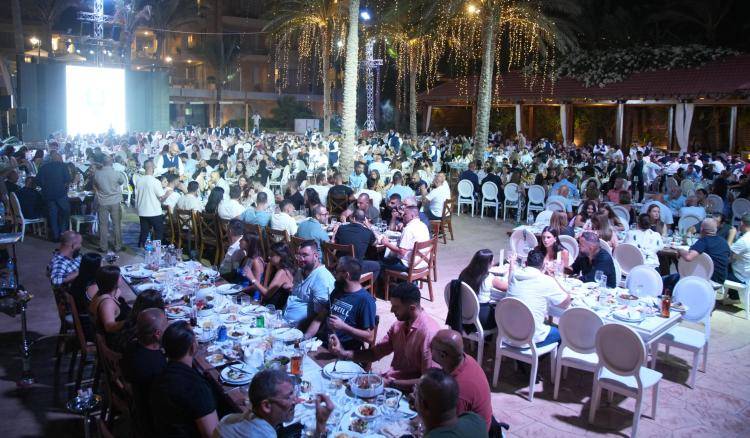 720 شخص لبّوا دعوة نادي الشباب البترون بطل لبنان الى حفله السنوي جامعاً العائلة الرياضية