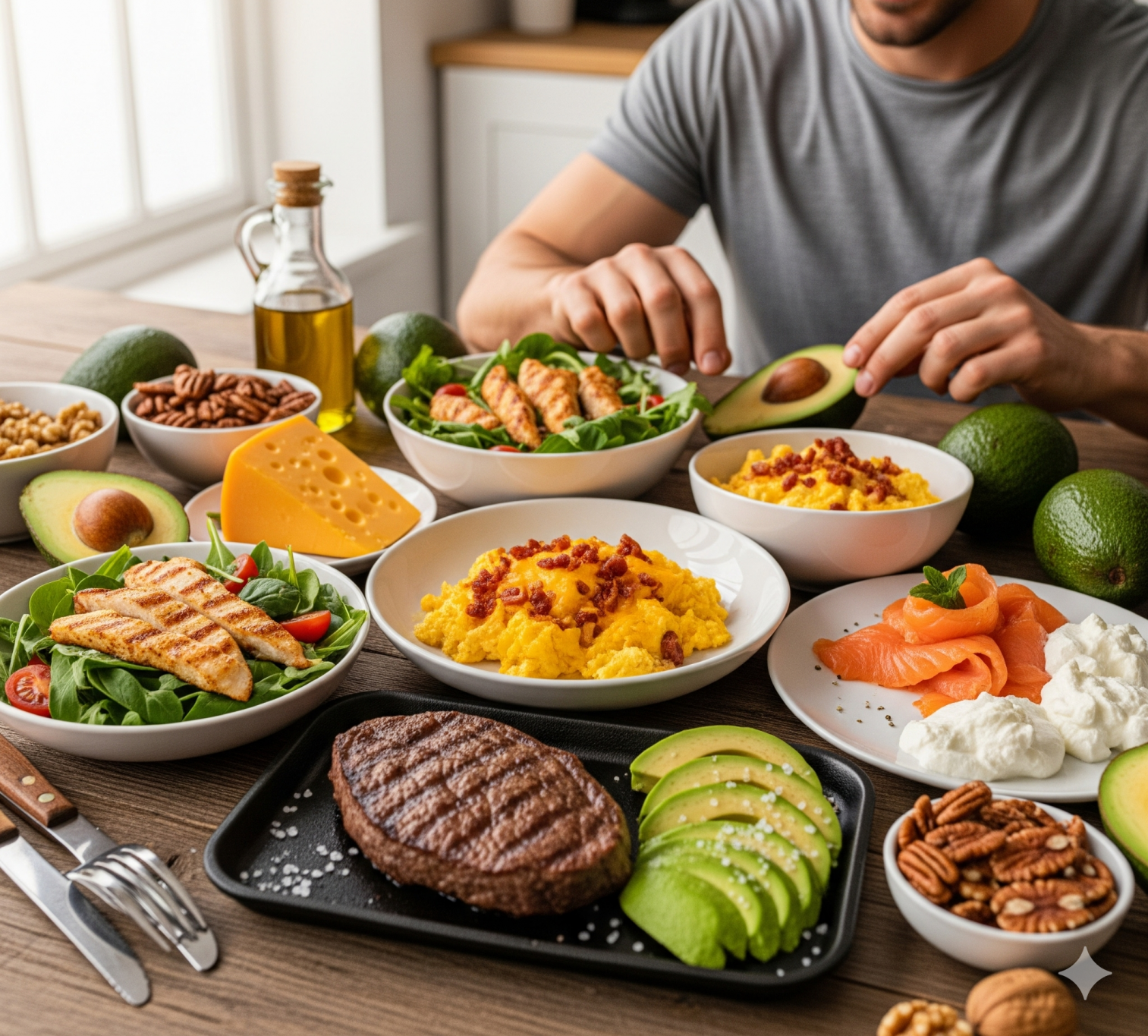 حمية الكيتو للرجال: التأثير الجانبي غير المتوقّع في هرمونات الجسم