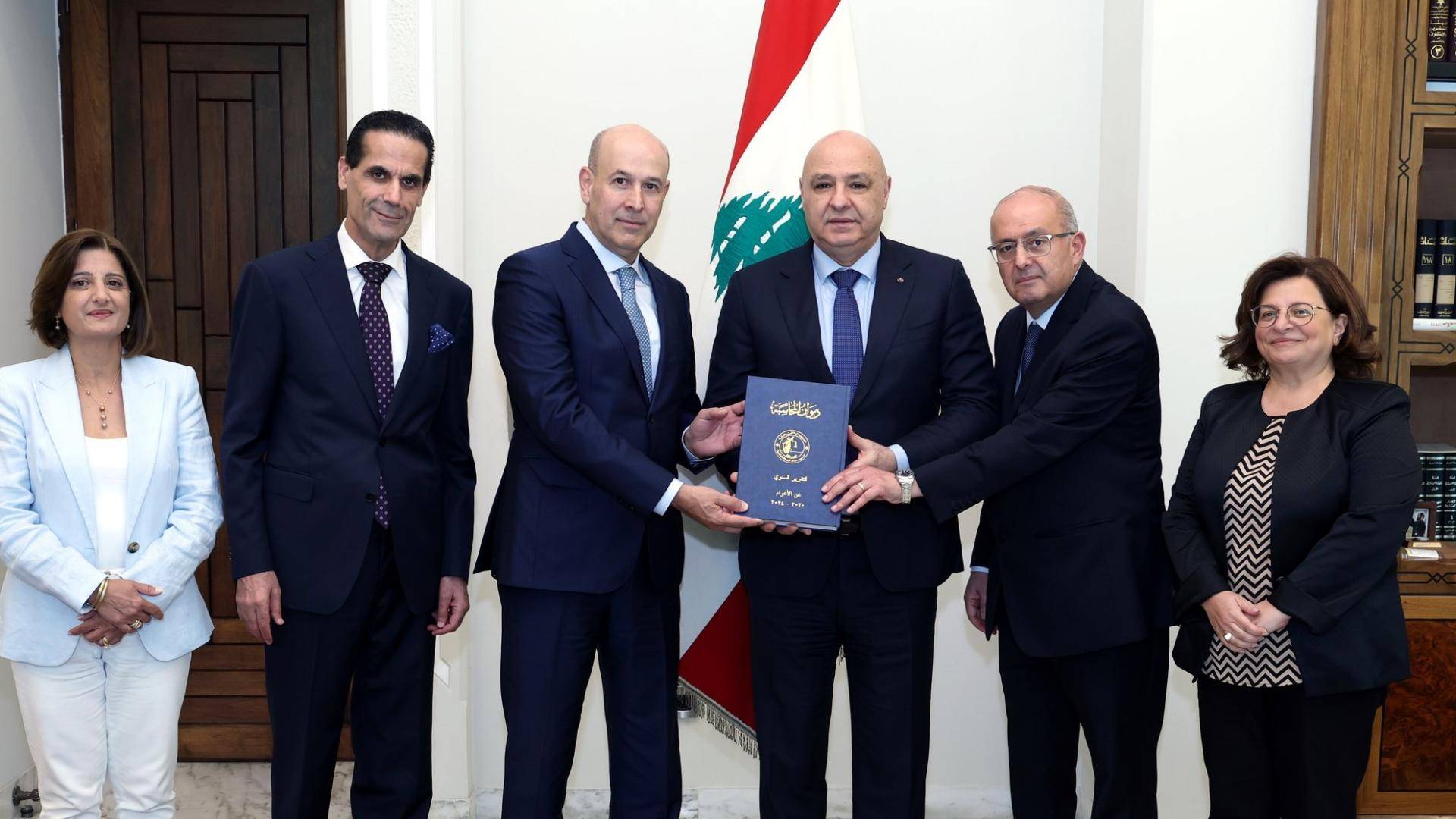 عون: أجهزة الرقابة أساسية في مواجهة الفساد