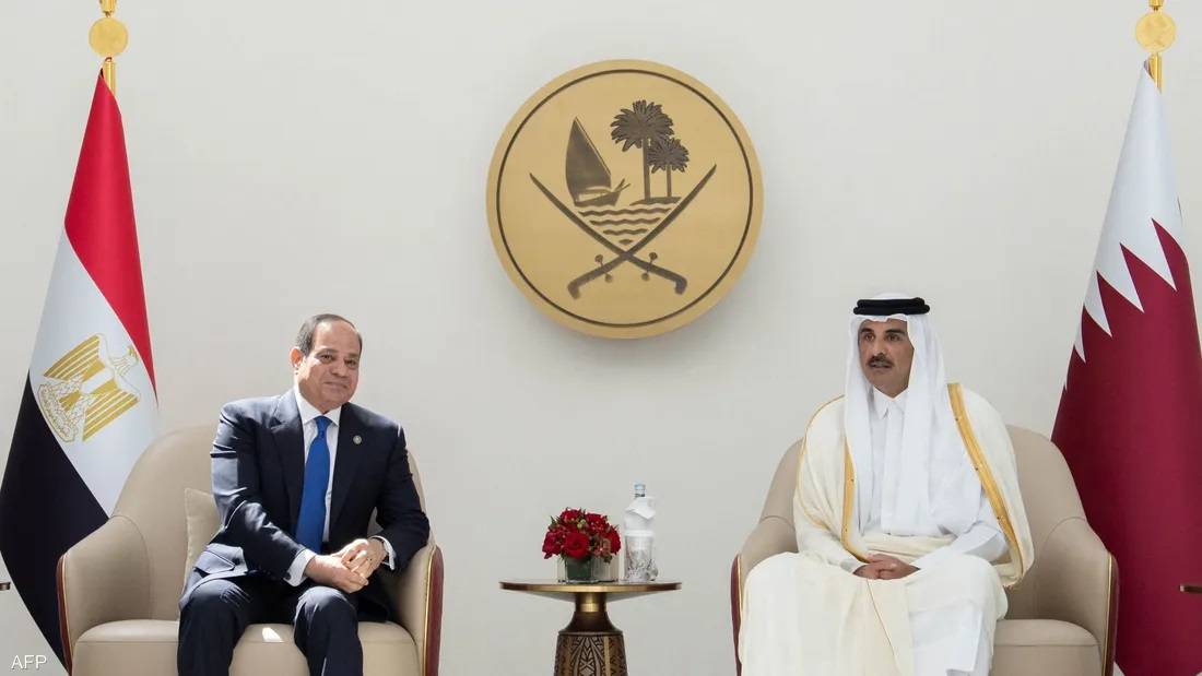 بعد الهجوم "الإسرائيلي" على الدوحة... أمير قطر يتلقى رسالة من السيسي