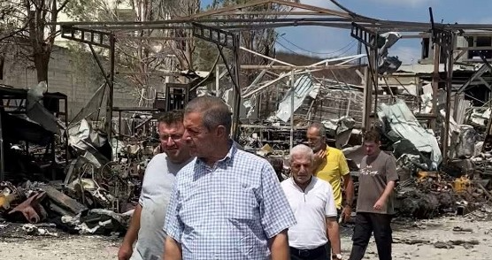 قبيسي تفقّد العدوان في أنصاريّة:
المنشأة المستهدفة مدنيّة وخسائرها فادحة