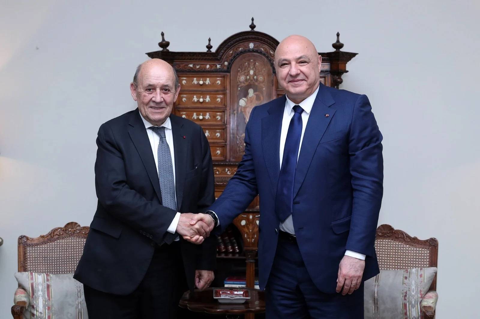 لودريان في بيروت: التحضيرات لعقد مؤتمر لدعم الجيش متواصلة وهو أولوية