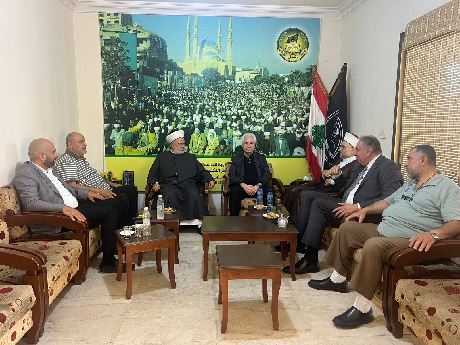 مادايان زار جبهة العمل الإسلامي والتقى الجعيد:
توحيد كلّ الجهود والقوى لمواجهة العدو الصهيوني