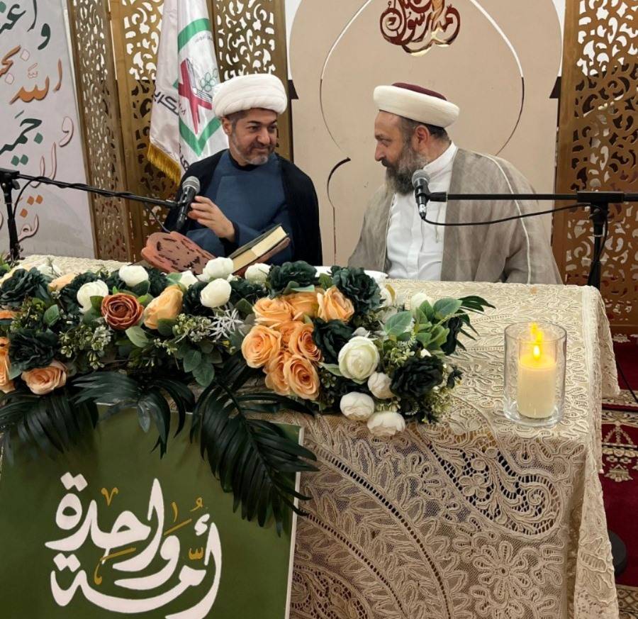 ندوة فكريّة لحزب الله بمناسبة ميلاد الرسول الأعظم
النابلسي: معركتنا يجب أن تكون قوية
لنرجع الرسول والقرآن إلى أولى أولوياتنا