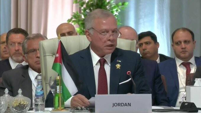 ملك الأردن: أمن قطر من أمننا