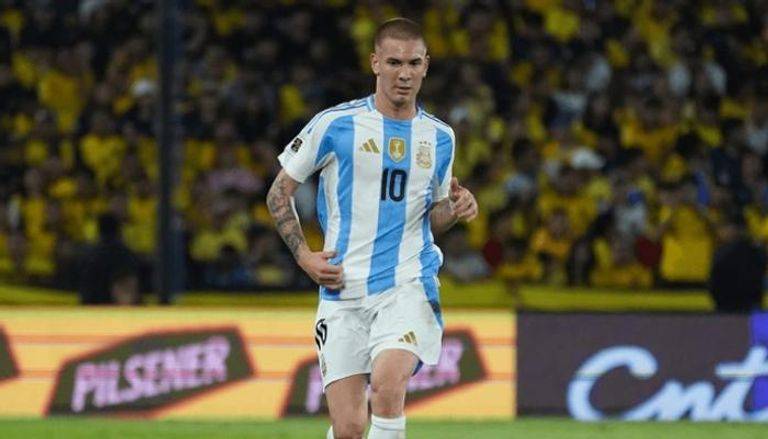 بغياب ميسي... ماستانتونو يحطم رقم مارادونا مع منتخب الأرجنتين