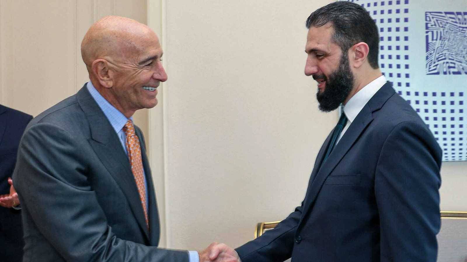 باراك بحث مع الشرع مواجهة تنظيم 