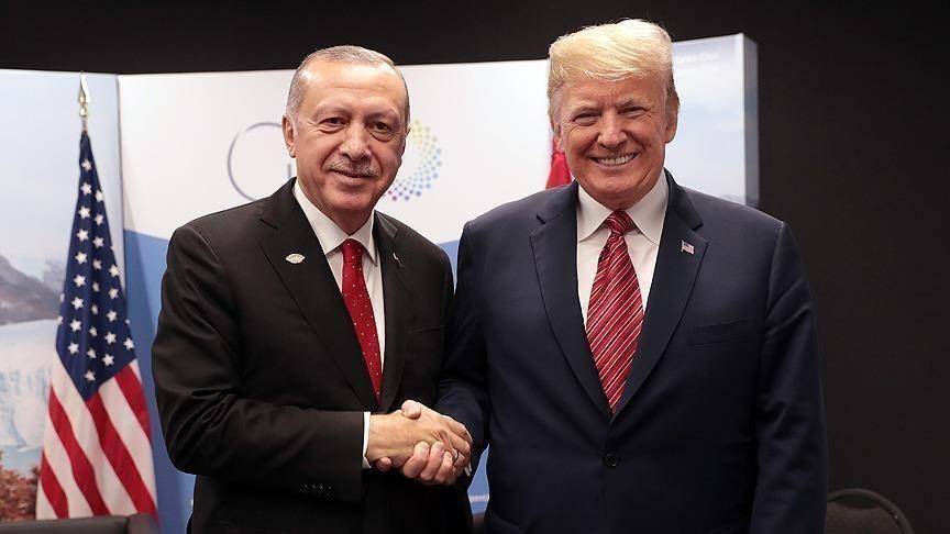 ترامب: نعمل مع إردوغان على مواصلة المحادثات بشأن طائرات 