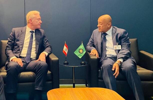 رجي التقى البديوي واقتراح تنظيم منتدى
للتجارة والاستثمار في بيروت خلال 2026