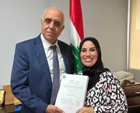 القصيفي استقبل الدكتورة ريما يونس واكد دعمه لمبادراتها الثقافية والإعلامية