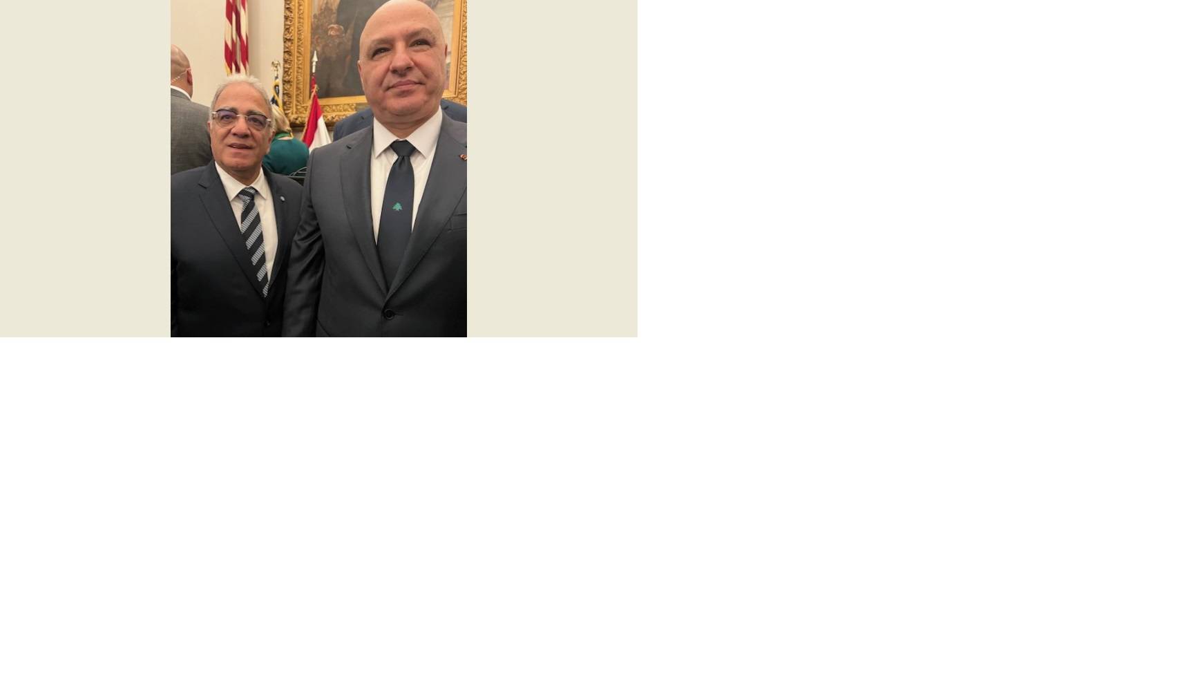 الرئيس العالمي للجامعة اللبنانية الثقافية في العالم لبى فعاليات اغترابية في نيويورك