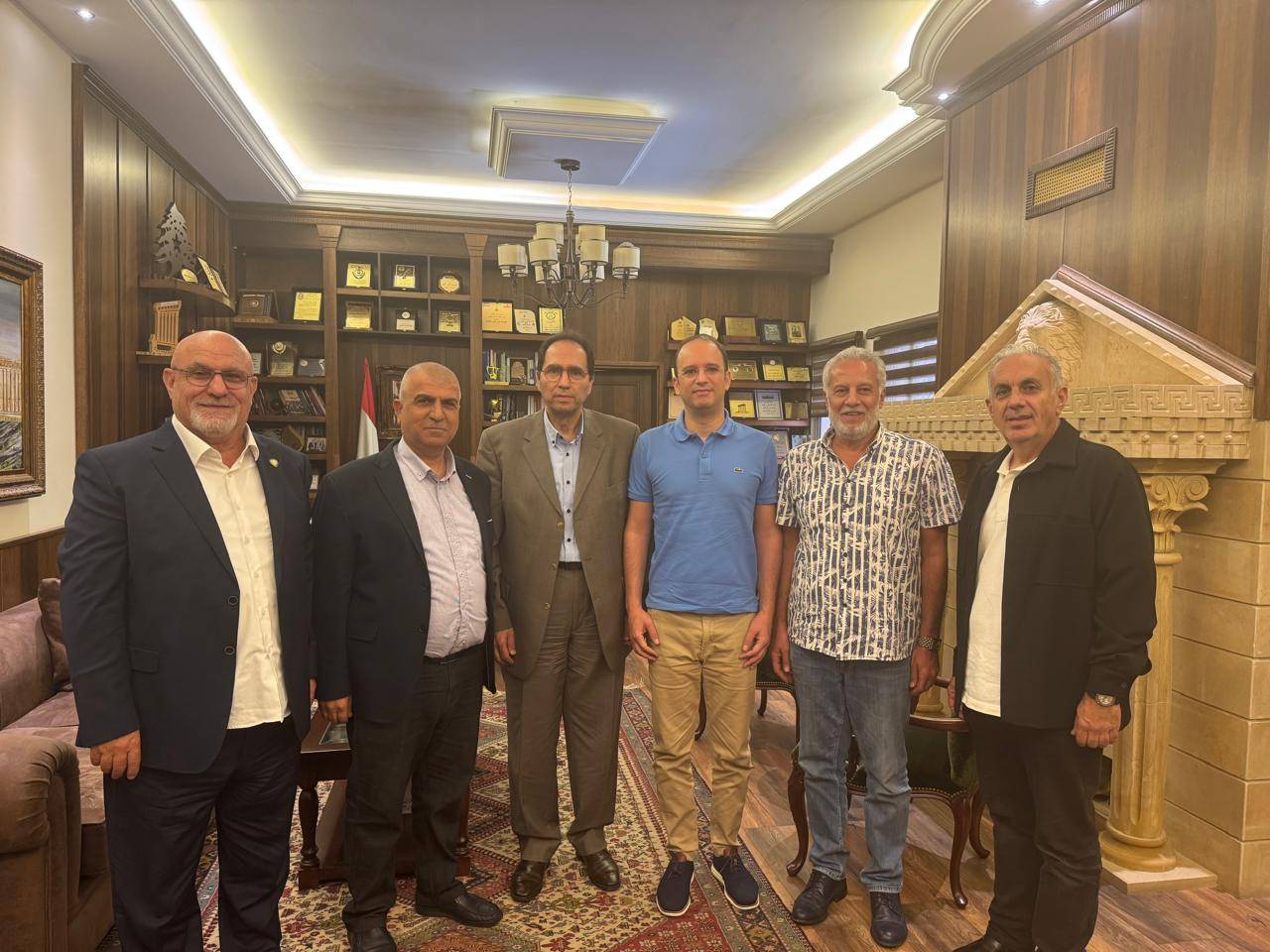البركس يزور خضر استكمالاً لجولته على المحافظين