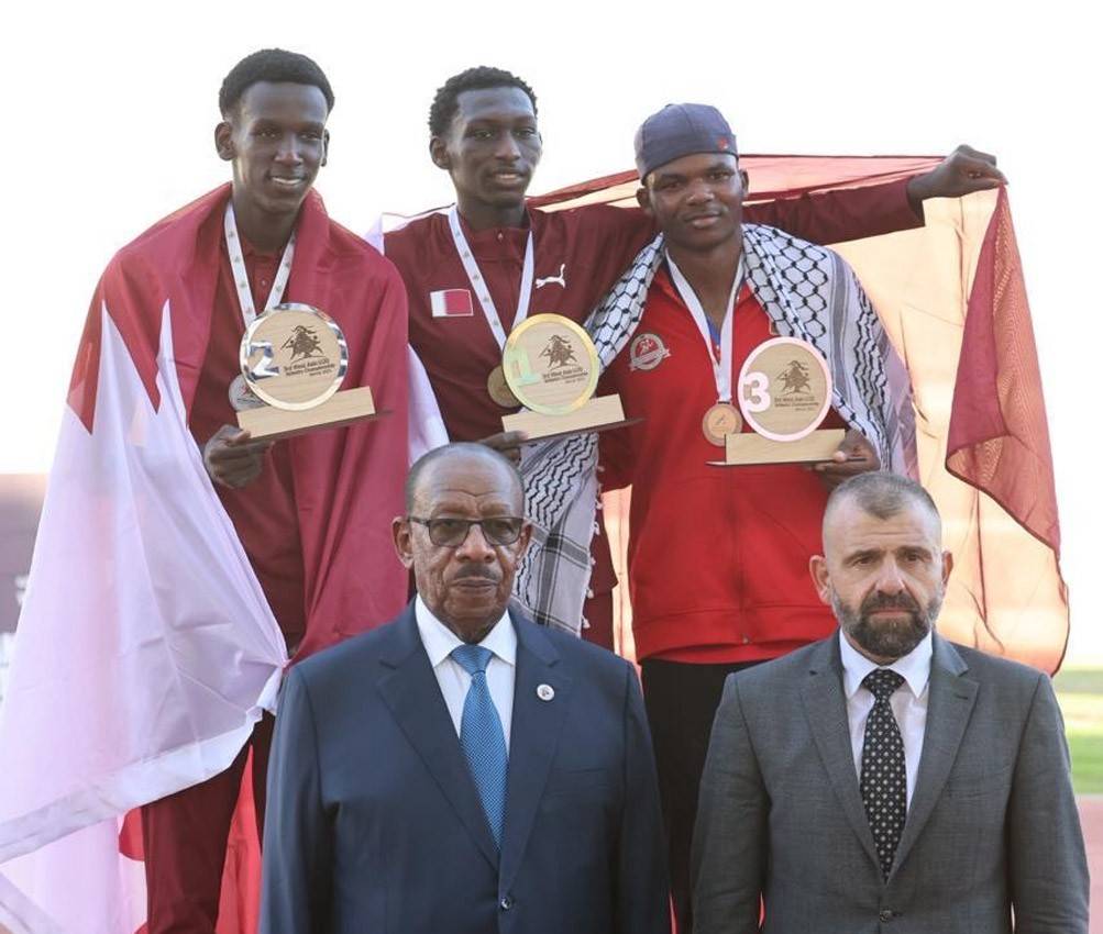 النتائج الكاملة لمسابقات اليوم الأول
من بطولة غرب آسيا في ألعاب القوى