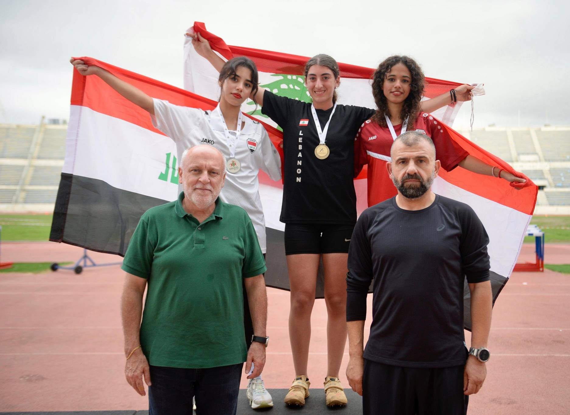 بطولة غرب آسيا بألعاب القوى- اليوم الثالث
اللبناني محمود ابو زيد يتأهل الى بطولة العالم
و3 ميداليات ذهبية لمواطنته نسرين معوّض