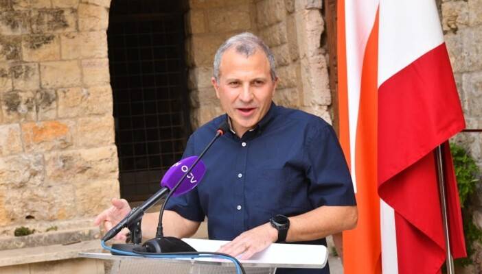 باسيل من الشوف: نحن أمام فرصة جديدة ليكون هناك دولة
