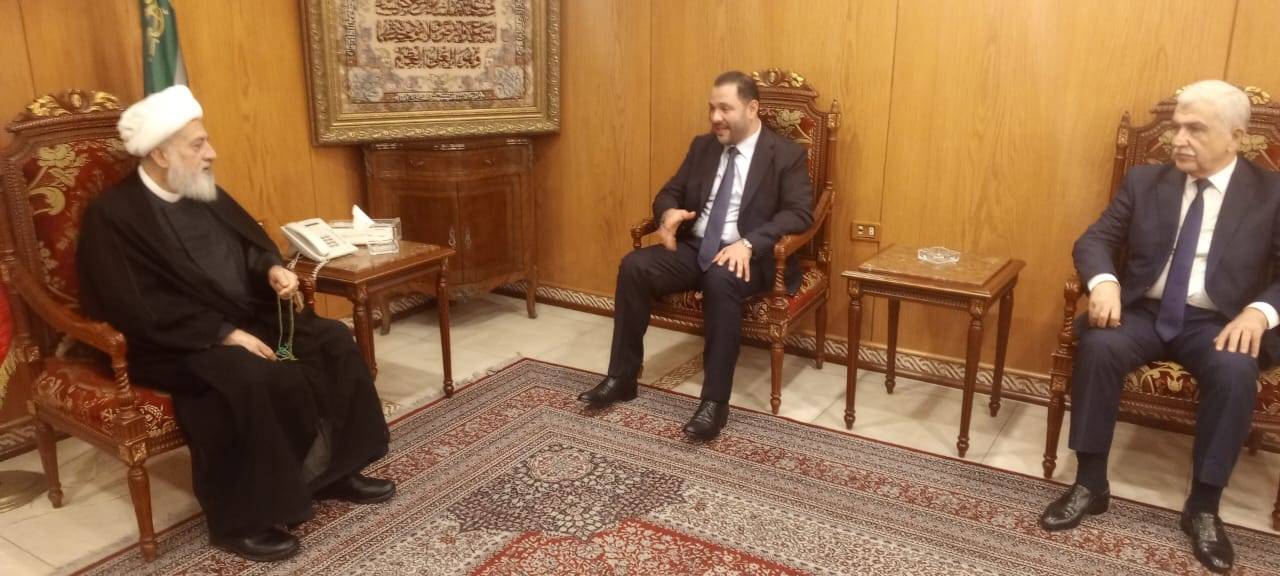 لقاء بين الشيخ علي الخطيب وعلي حجازي يؤكد على الحوار والحكمة لصون السلم الأهلي في لبنان