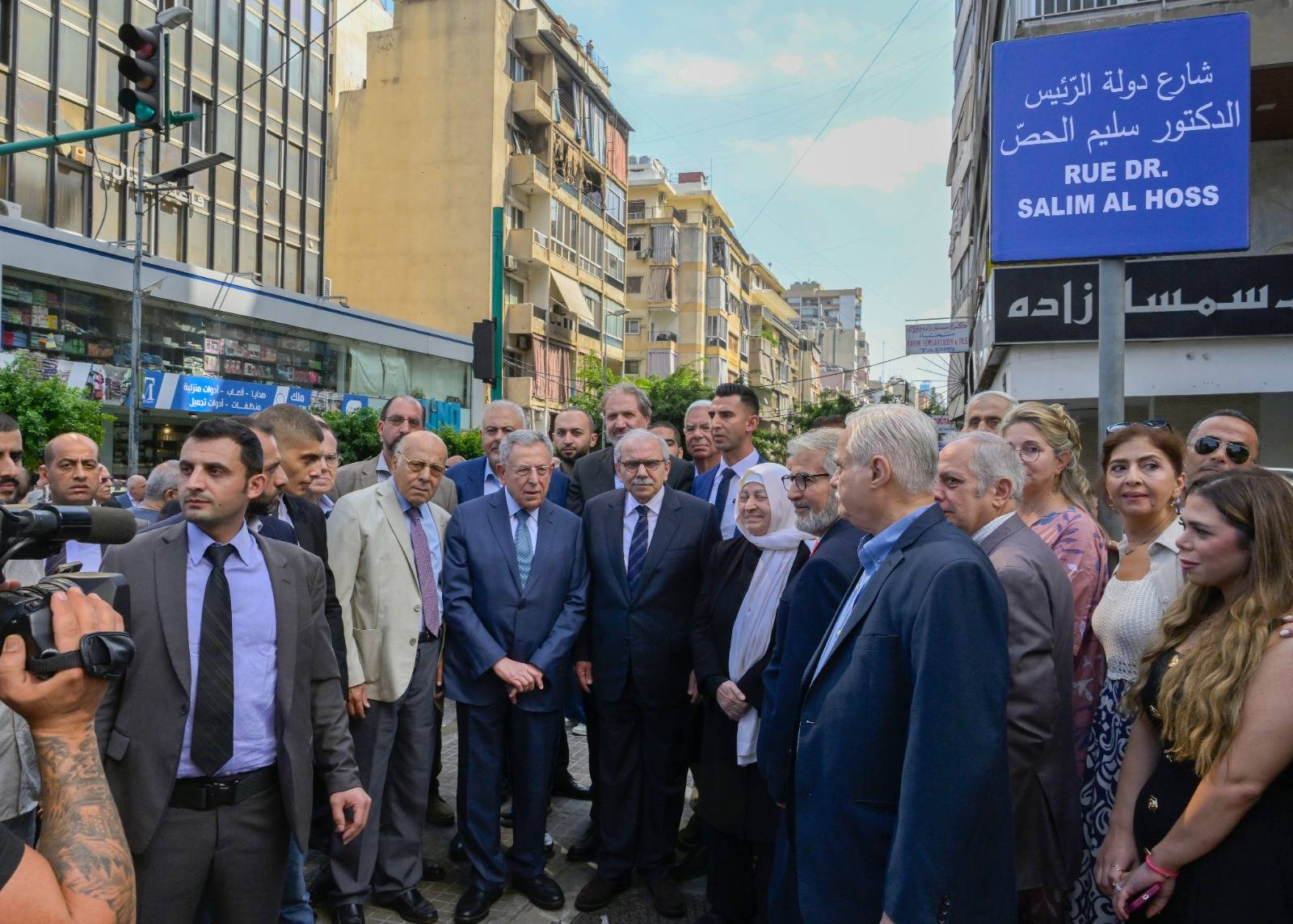 إطلاق إسم الرئيس سليم الحص على شارع في بيروت
سلام: حكومتنا تعمل على بناء المؤسسات اللبنانيّة