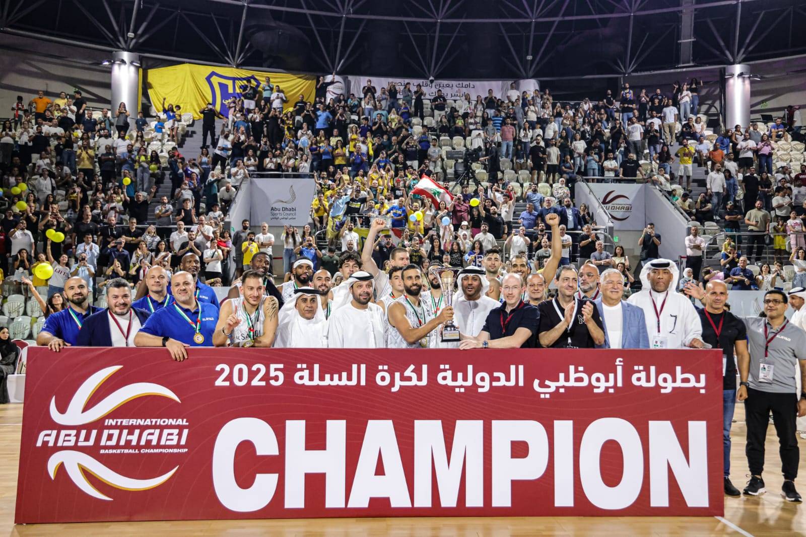 الرياضي بطلاً لسلة أبو ظبي والحكمة الى نهائي بطولة الأندية العربية