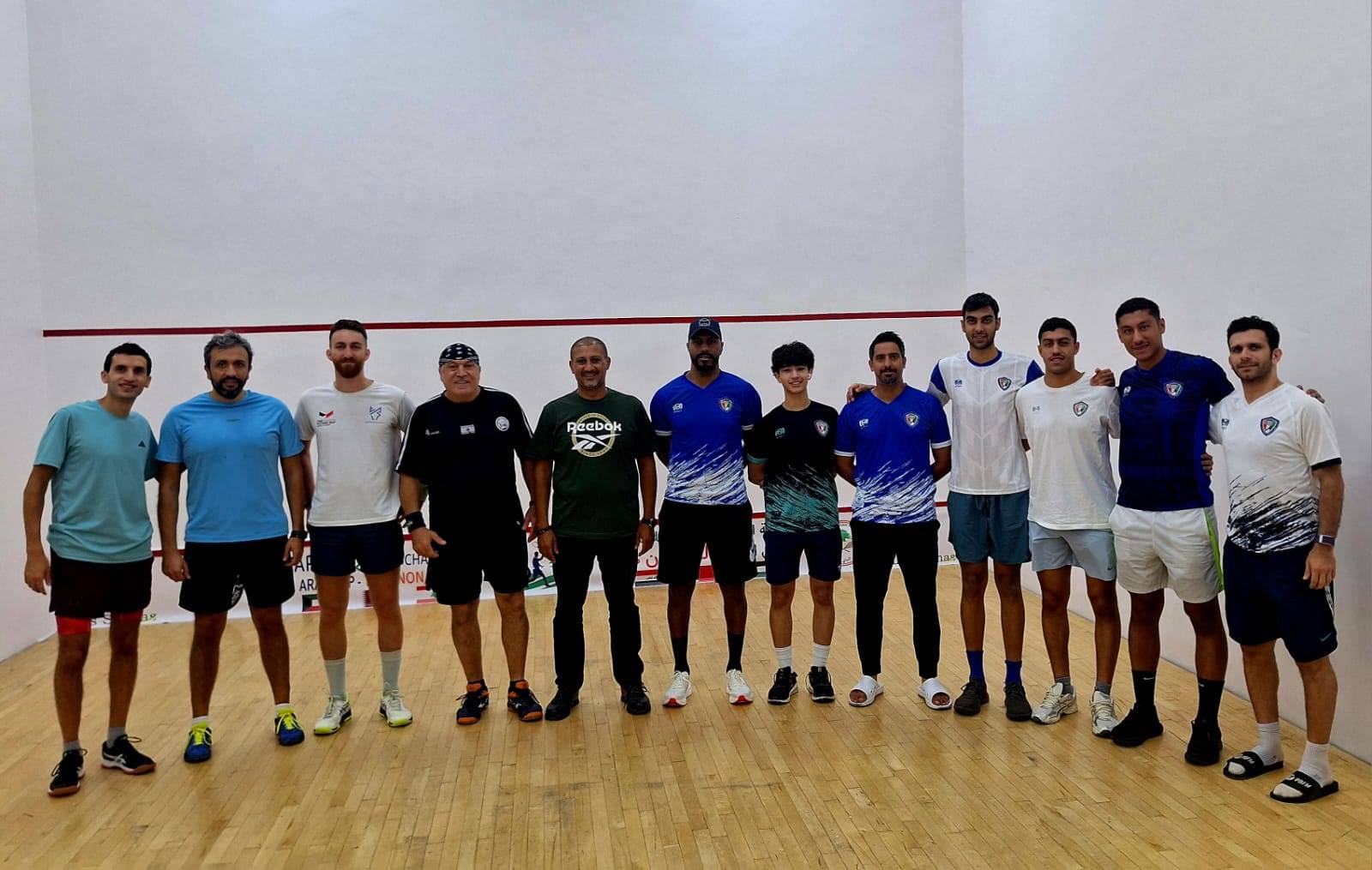 اللجنة المنظمة للبطولة العربية الثلاثين للسكواش
في لبنان أنجزت التحضيرات النهائية