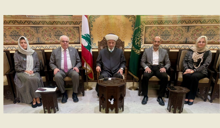 المفتي دريان يستقبل السفير عساف ووفد 