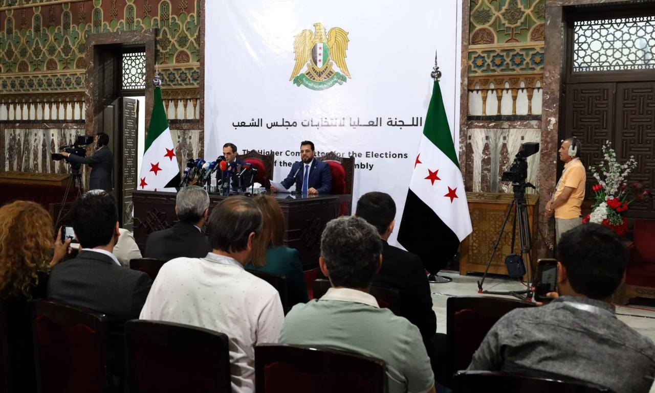 اللجنة العليا لانتخابات مجلس الشعب السوري تصدر النتائج الأولية