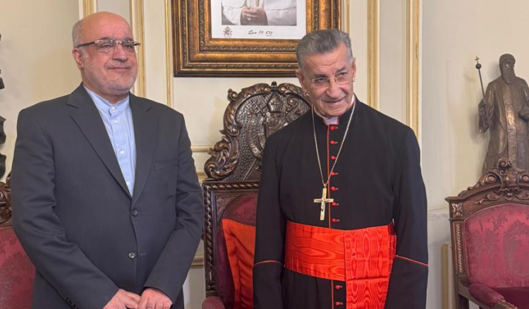 الراعي بحث مع السفير الإيراني في ترسيخ الاستقرار وتأكيد لوقف الحرب
