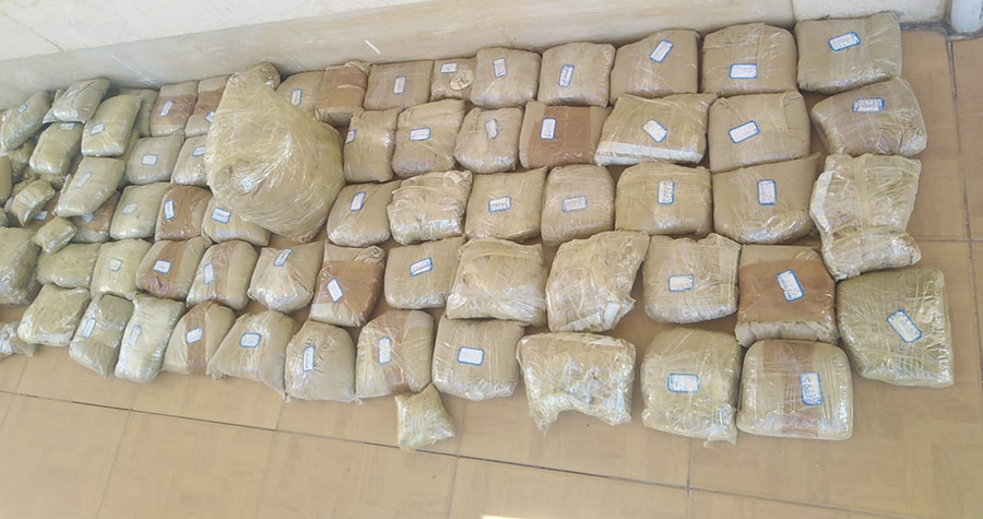 الجيش واصل ملاحقة المتورّطين
في الاتّجار بالمخدرات وضبط كمية كبيرة