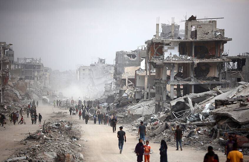 مباحثات مصرية فلسطينية حول تفاصيل مؤتمر إعادة إعمار غزة