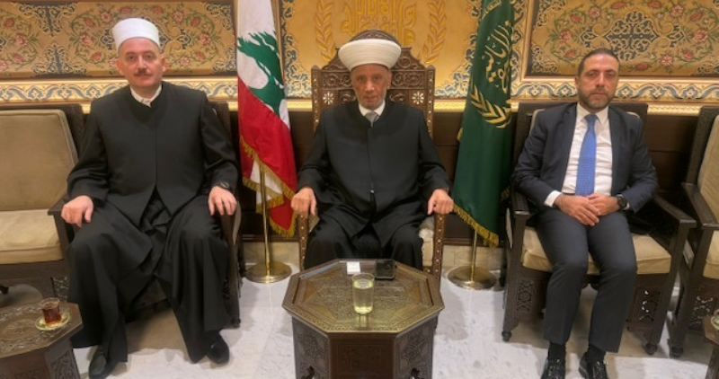 دريان التقى وفداً من طائفة الموحّدين