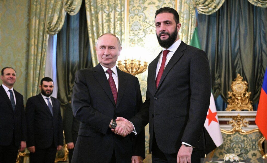 بوتين يستقبل الشرع في موسكو: البلدان تربطهما علاقة خاصة على مدى عقود طويلة