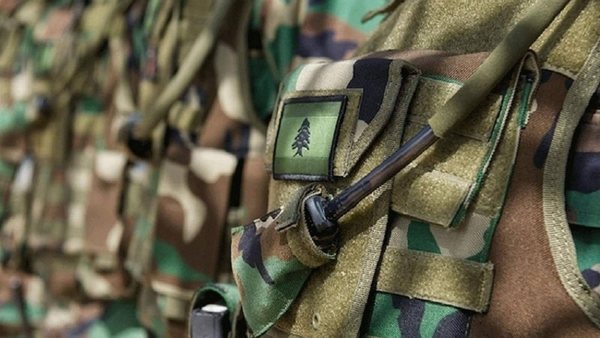 الجيش: توقيف أشخاص لارتكابهم جرائم مختلفة