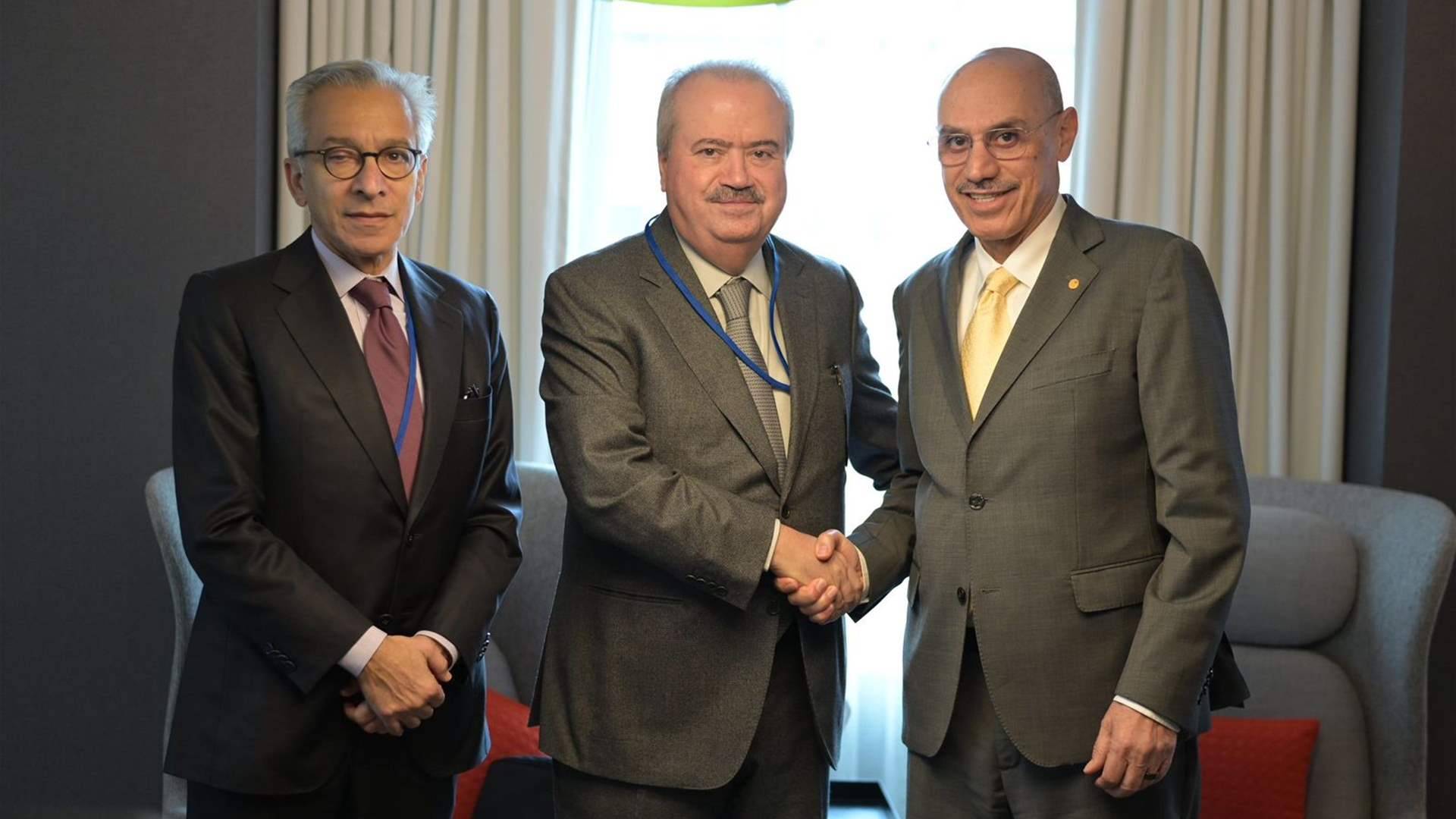 جابر والبساط يلتقيان رئيس مجموعة البنك الإسلامي للتنمية