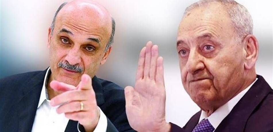 سجال بين بري وجعجع