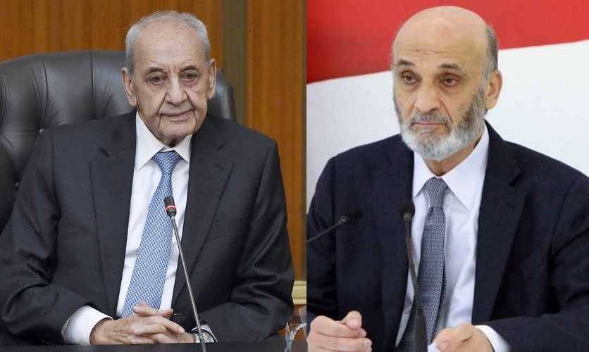 ردود بين بري وجعجع
