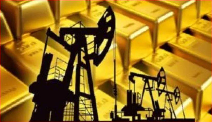 ارتفاع أسعار الذهب وانخفاض النفط عالميا