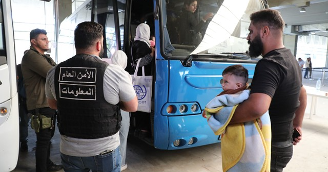 الأمن العام نفّذ المرحلة السادسة
من خطة العودة المنظّمة للنازحين السوريين